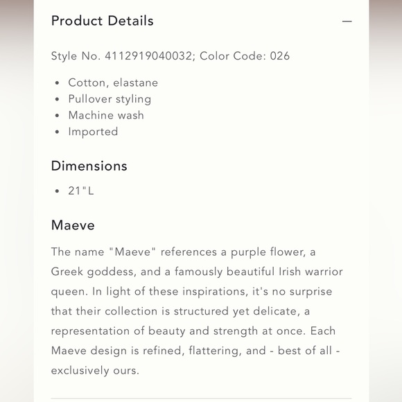 NEW‼️Maeve by Anthropologie Ribbed Tank -Ceder MEDIUM - Picture 6 of 8